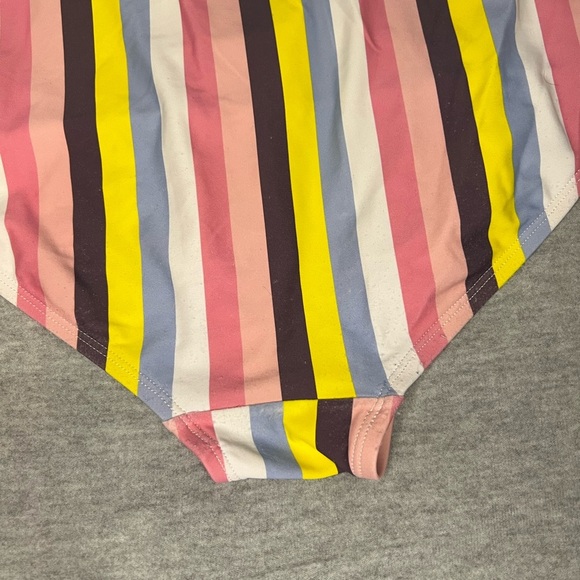 Isabel Maternity by Ingrid & Isabel Stripped Bathing Suit - Picture 2 of 4